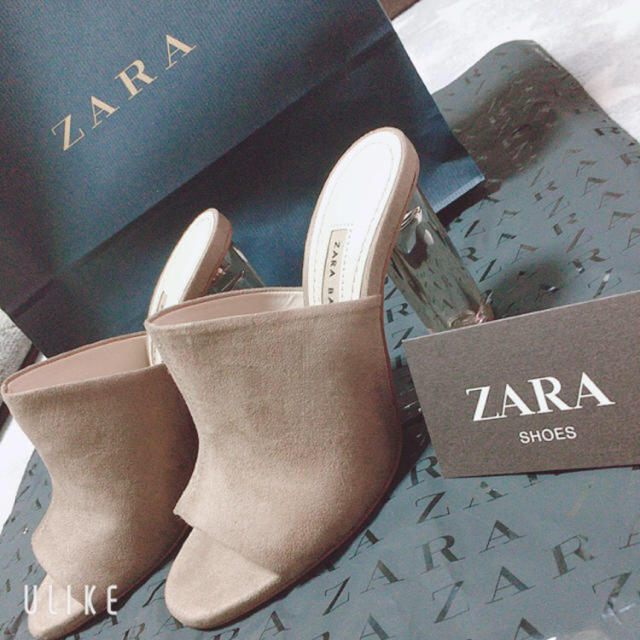 ZARA(ザラ)のZARA クリアヒール サンダル 36 新品未使用 完売品 レディースの靴/シューズ(サンダル)の商品写真