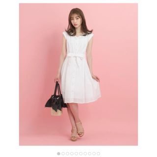 ウィルセレクション(WILLSELECTION)のコットンフレアワンピース(ひざ丈ワンピース)