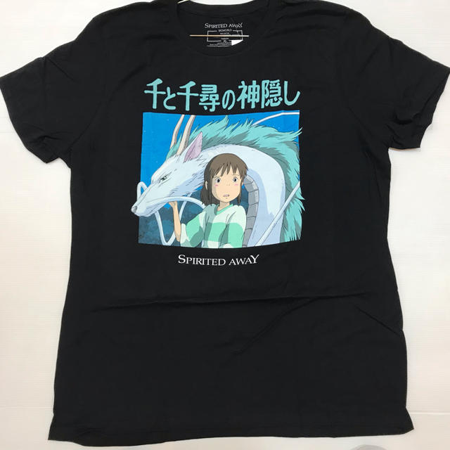 ジブリ(ジブリ)のXL 千と千尋の神隠し tシャツ アニメt ジブリ 未開封 海外展開 メンズのトップス(Tシャツ/カットソー(半袖/袖なし))の商品写真