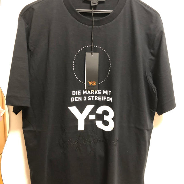 【新品】Y-3 18SS ロゴTシャツ Lサイズトップス