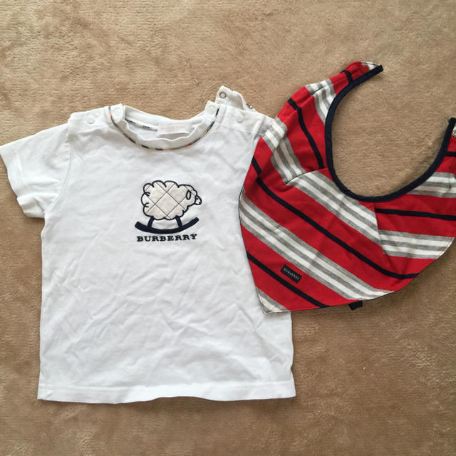 BURBERRY(バーバリー)のバーバリー Tシャツ スタイセット キッズ/ベビー/マタニティのキッズ服男の子用(90cm~)(Tシャツ/カットソー)の商品写真