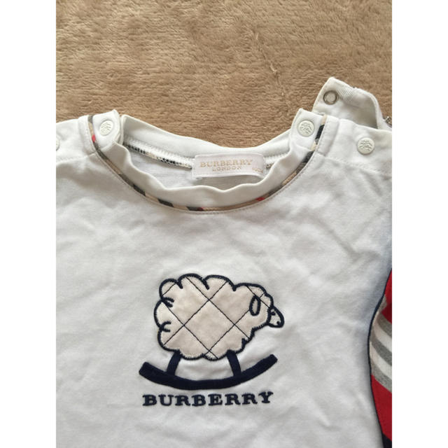 BURBERRY(バーバリー)のバーバリー Tシャツ スタイセット キッズ/ベビー/マタニティのキッズ服男の子用(90cm~)(Tシャツ/カットソー)の商品写真