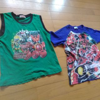 バンダイ(BANDAI)の120センチ男児ヒーローTシャツセット(Tシャツ/カットソー)