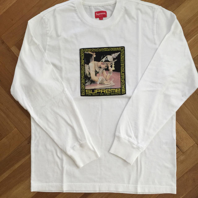 Supreme(シュプリーム)の【S】Best In The World L/S Tee / White メンズのトップス(Tシャツ/カットソー(七分/長袖))の商品写真