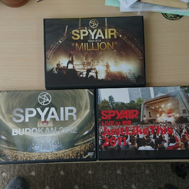 SPYAIR DVD セット 2011 2012 2013