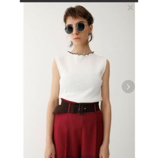 マウジー(moussy)のmoussy タンクトップ ノースリーブ 新品(カットソー(半袖/袖なし))