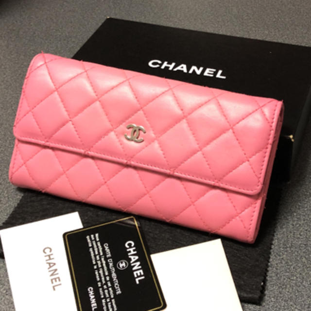 CHANEL マトラッセ 長財布ファッション小物