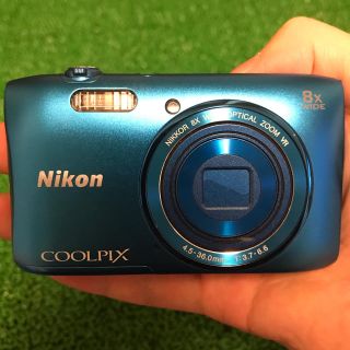 ニコン(Nikon)のCOOLPIX S3600 [コバルトブルー]　本体・バッテリーのみ(コンパクトデジタルカメラ)