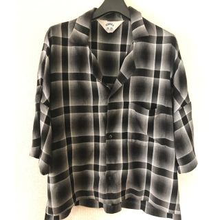 サンシー(SUNSEA)のSUNSEA  SHADOW CHECK FRIED SHRIMP SHIRT(シャツ)