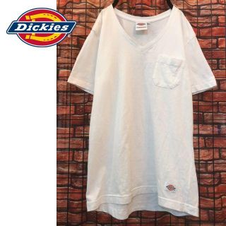 ディッキーズ(Dickies)のDickies ポケット Vネック Tシャツ(Tシャツ/カットソー(半袖/袖なし))