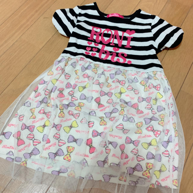 RONI(ロニィ)のroni💕ワンピ110 キッズ/ベビー/マタニティのキッズ服女の子用(90cm~)(その他)の商品写真