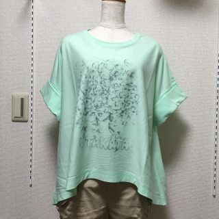 ベッドサイドドラマ(bedsidedrama)の【新品】bedsidedrama うたかたのワイドTシャツ(Tシャツ(半袖/袖なし))