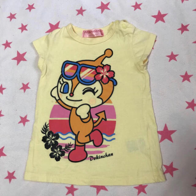 BANDAI(バンダイ)のKitty様専用❤ドキンちゃんand赤ちゃんマンTシャツ2枚セット キッズ/ベビー/マタニティのキッズ服女の子用(90cm~)(Tシャツ/カットソー)の商品写真