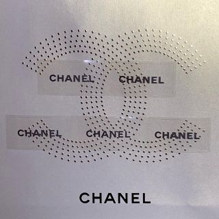 シャネル(CHANEL)のCHANEL クリア ステッカー 5枚(しおり/ステッカー)