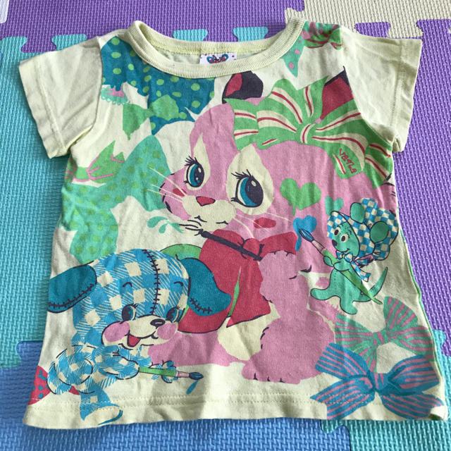 GrandGround(グラグラ)のＴシャツ バックプリント 90cm キッズ/ベビー/マタニティのキッズ服女の子用(90cm~)(Tシャツ/カットソー)の商品写真