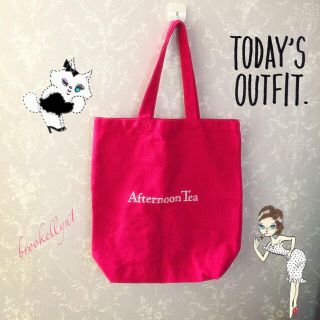 アフタヌーンティー(AfternoonTea)のアフタヌーンティー新品ピンクトートバッグ(トートバッグ)