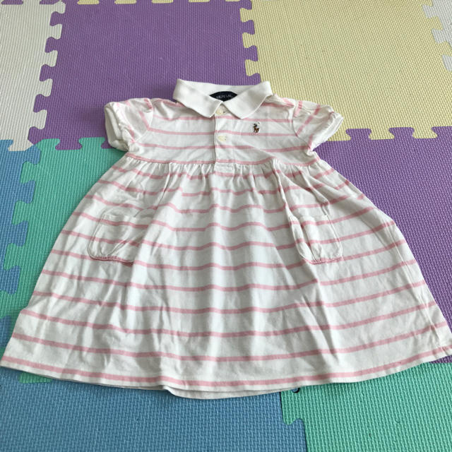 POLO RALPH LAUREN(ポロラルフローレン)のラルフローレン ワンピース 80cm キッズ/ベビー/マタニティのベビー服(~85cm)(ワンピース)の商品写真