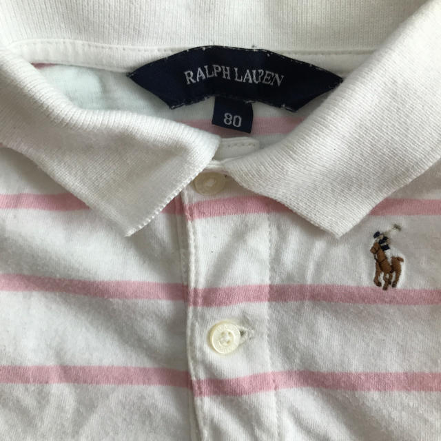 POLO RALPH LAUREN(ポロラルフローレン)のラルフローレン ワンピース 80cm キッズ/ベビー/マタニティのベビー服(~85cm)(ワンピース)の商品写真