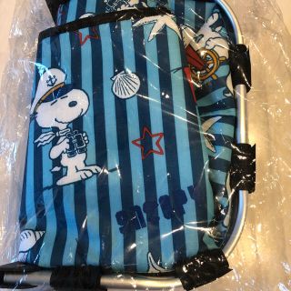 スヌーピー(SNOOPY)の【新品】スヌーピー♡保冷バスケット(バスケット/かご)