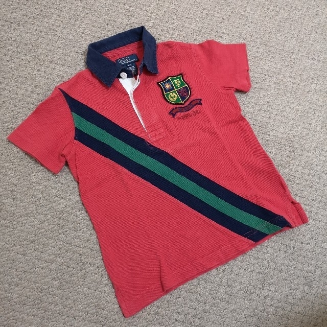 POLO RALPH LAUREN(ポロラルフローレン)のラルフローレン　ポロシャツ　4T 110センチ　美品 キッズ/ベビー/マタニティのキッズ服男の子用(90cm~)(Tシャツ/カットソー)の商品写真