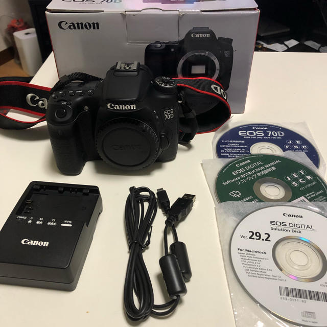 Canon CANON EOS ボディ キャノン ボディ デジタル一眼レフカメラ カメラ EOS 70D 動作品 【限定