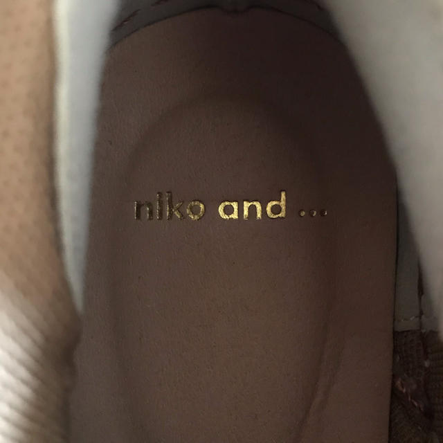 niko and...(ニコアンド)のニコアンドのショートブーツ レディースの靴/シューズ(ブーツ)の商品写真