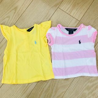 ラルフローレン(Ralph Lauren)のラルフローレン Tシャツ 9M 2枚(ロンパース)