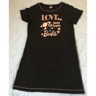 バービー(Barbie)のBarbie Tシャツ ワンピース 130(ワンピース)