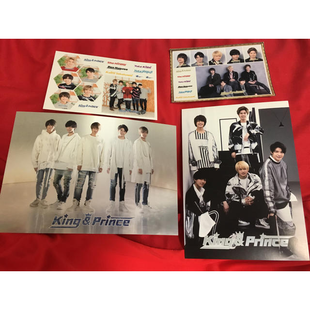 King&Prince 君を待ってる、１ｓｔアルバム 特典 エンタメ/ホビーのタレントグッズ(アイドルグッズ)の商品写真