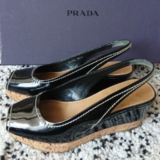 プラダ(PRADA)のPRADAエナメルシューズ(ハイヒール/パンプス)