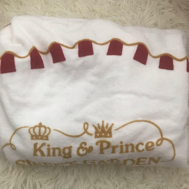 King&Prince sweet garden マントタオル