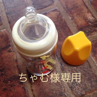 ChuChuBabyチュチュベビー哺乳瓶160mlニップルケア&乳首&説明書付(哺乳ビン)