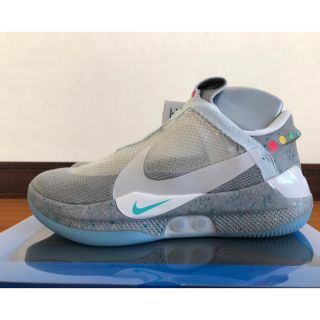 ナイキ(NIKE)の新品 ナイキ アダプト ウルフグレー BACK TO THE FUTURE(スニーカー)