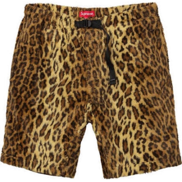 Supreme Fur Belted Short Leopard 30 新品ショートパンツ