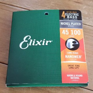 エリクシール(ELIXIR)のElixir　ベース　弦　使用１日のみ　４弦ベース用　Fender　ジャズベース(弦)