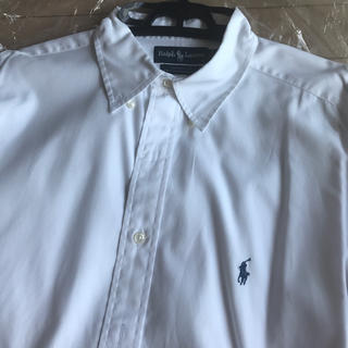 ラルフローレン(Ralph Lauren)のラルフローレン 定番ホワイトシャツ 一度使用のみ (シャツ)