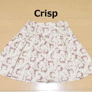 クリスプ(Crisp)の[crisp]小花柄2wayスカート(ひざ丈スカート)