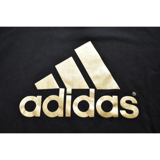 adidas(アディダス)のりり様専用！＊adidas＊ブラック×ゴールド Tシャツ レディースのトップス(Tシャツ(半袖/袖なし))の商品写真