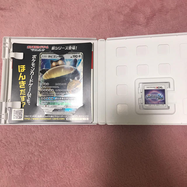 ポケモン(ポケモン)のポケットモンスタームーン 3ds エンタメ/ホビーのゲームソフト/ゲーム機本体(家庭用ゲームソフト)の商品写真