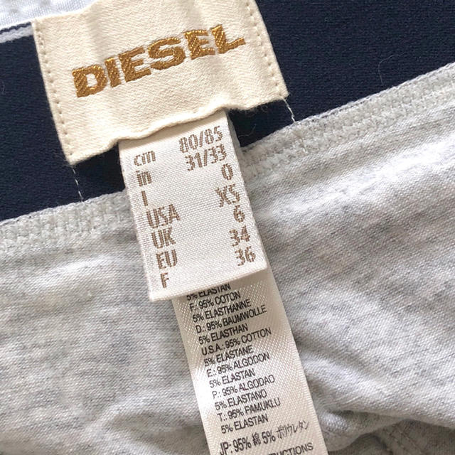 DIESEL(ディーゼル)の値下げ！大人気！DIESEL レディースショーツ レディースの下着/アンダーウェア(ショーツ)の商品写真