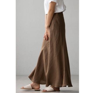 ビューティアンドユースユナイテッドアローズ(BEAUTY&YOUTH UNITED ARROWS)のLinen Mermaid Skirt(ロングスカート)