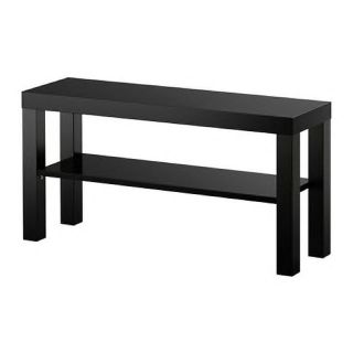 イケア(IKEA)の【IKEA】LACK テレビ台, ブラック, 90x26 cm(棚/ラック/タンス)