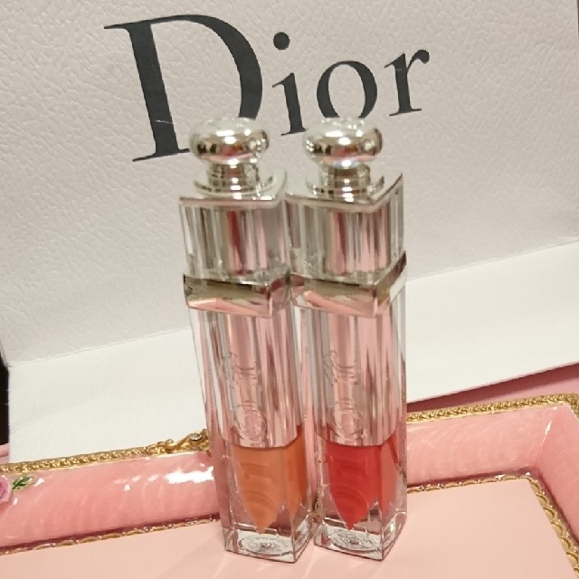 Dior(ディオール)のディオール アディクト フルイドスティック ２本セット コスメ/美容のベースメイク/化粧品(口紅)の商品写真