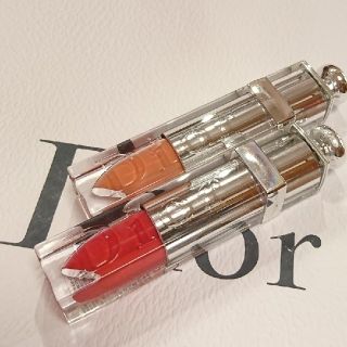 ディオール(Dior)のディオール アディクト フルイドスティック ２本セット(口紅)