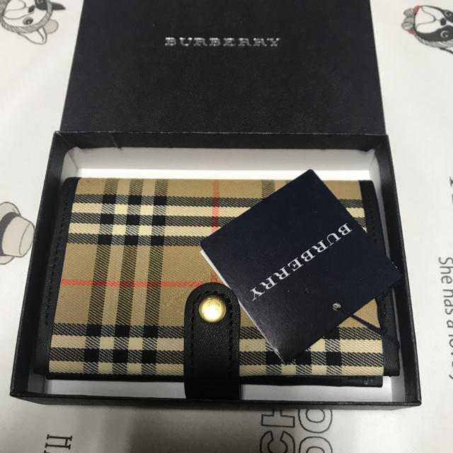 バーバリー ロンドン システム手帳 BURBERRY マイクロミニ手帳 - 手帳