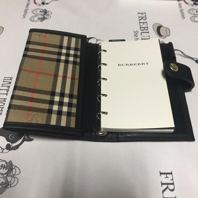 バーバリー ロンドン システム手帳 BURBERRY マイクロミニ手帳 - 手帳