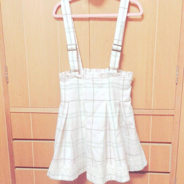 LIZ LISA(リズリサ)の♡ リズリサ サロペット付きスカート♡ レディースのスカート(ミニスカート)の商品写真
