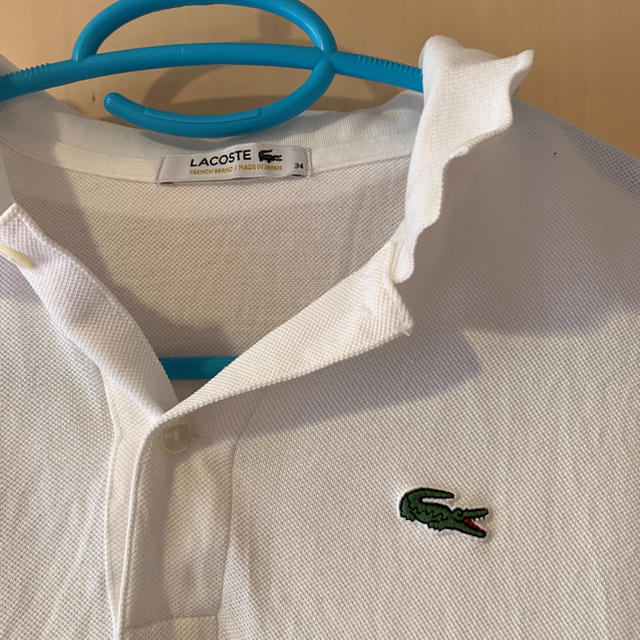 LACOSTE(ラコステ)のラコステ ポロシャツ 白 tシャツ ラルフローレン  レディースのトップス(ポロシャツ)の商品写真