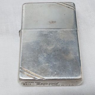 ジッポー(ZIPPO)のジッポ 351 スターリングシルバー(タバコグッズ)