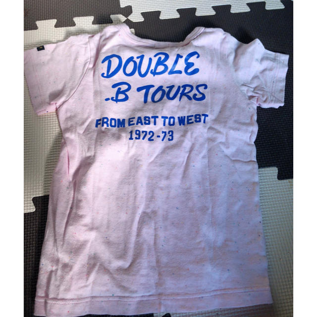 DOUBLE.B(ダブルビー)のDOUBLE.B 半袖Tシャツ キッズ/ベビー/マタニティのキッズ服女の子用(90cm~)(Tシャツ/カットソー)の商品写真